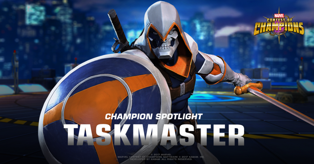 Taskmaster Se P edstavuje Pro Hru Marvel Contest Of Champions SomHrac sk